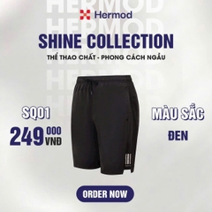 Quần thể thao HERMOD SQM01 Nam Đen