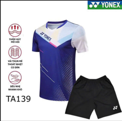 Áo Yonex Trắng Xanh