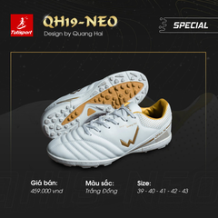 Giày đá bóng Wika QH19NEO Quang Hải Trắng