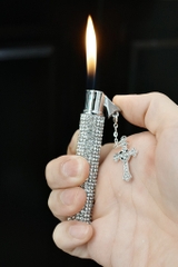 Bật Lửa Que Đính Đá - Charm Thánh Giá