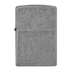 Bật Lửa ZIPPO - Classic - Antique Silver Plate (Bạc Bụi)
