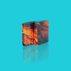 Bật Lửa ZIPPO - Classic - Lava Flow Design (Núi Lửa)