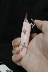 Bật Lửa Khò Slim Hồng - Bản 2 Charm