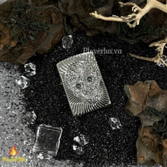 Bật Lửa ZIPPO - Armor - Sugar Skull (Đầu Lâu Đá Xanh)