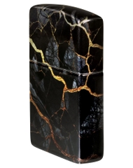 Bật Lửa ZIPPO - Classic - Fusion Marble Design ( Vân Đá Đen)