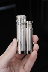 Khò Cohiba- Dáng ống Bạc Siliver - Phiên Bản 2 Tia