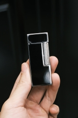 Zorro Dunhill Sơn Mài Đen - Viền Bạc