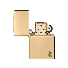 Bật Lửa ZIPPO - Armor®-High Polish Brass Flame Design ( Vàng)