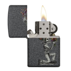 Bật Lửa ZIPPO - Classic - Iron Stone Couple (Cặp Đôi Đầu Lâu)