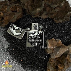 Bật Lửa ZIPPO - Classic - phiên bản Harley Davidson (Đầu Lâu Bạc)
