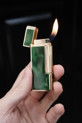 Derui Dunhill Sơn Mài Xanh Lá - Viền Vàng