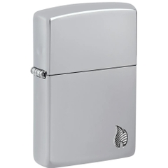 Bật Lửa ZIPPO - Armor®-Chrome Flame Design (Bạc)