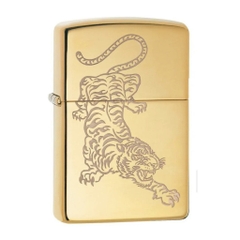 Bật Lửa ZIPPO - Classic - Tiger (Hổ Khắc)