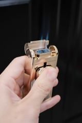 Khò Cohiba- Dáng Chữ Nhật Vàng Gold - Phiên Bản 2 Tia