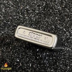Bật Lửa ZIPPO - Slim - Satin Chrome (Bạc Lì mạ Chorme ánh Satin)