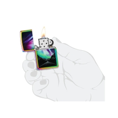Bật Lửa ZIPPO - Classic - Aurora Road Design (Cực Quang)
