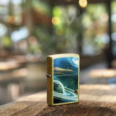 Bật Lửa ZIPPO - Classic - Space Rings Design (Vũ Trụ Galaxy)