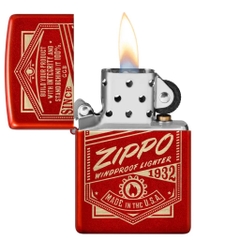 Bật Lửa ZIPPO - Classic- Zippo It Works Design -Z84