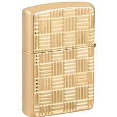 Bật Lửa ZIPPO - Armor®-High Polish Brass Flame Design (Vàng)