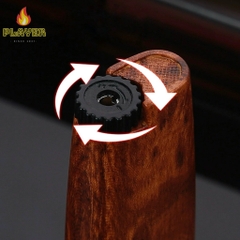 Khò Honest -  Vân Gỗ Nâu Slim - Phiên Bản 1 Tia