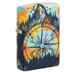 Bật Lửa ZIPPO - Classic - Compass Design (La Bàn Sơn)