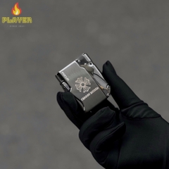 Bật Lửa Khò Chrome Heart  - Phiên Bản Vuông Đen