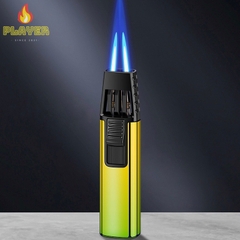 Bật Lửa Khò - Vàng Neon - Phiên Bản 2 Tia