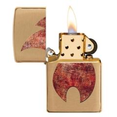 Bật Lửa ZIPPO - Classic - Rusty Flame Design (Ngọn Lửa Giả Cổ)