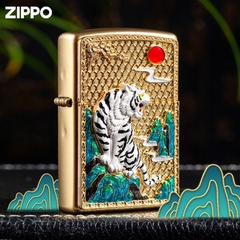 Zippo Hổ Trắng - Phiên Bản Độ