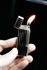 Derui Dunhill Đen Sọc - Viền Vàng