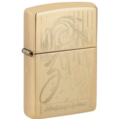 Bật Lửa ZIPPO - Classic - Swirling Filigree Design (Hoa Văn Xoáy Zippo)