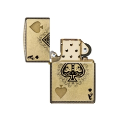 Bật Lửa ZIPPO - Classic - Ace of Skulls Design Premium