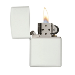 Bật Lửa ZIPPO - Classic - White Matte (Trắng Trơn)