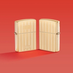 Bật Lửa ZIPPO - Classic - Zippo Design ( Vàng Sọc )