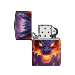 Bật Lửa ZIPPO - Classic - Glowing Dragon Design ( Rồng Phun Lửa)