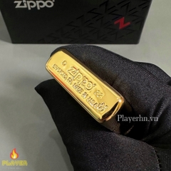 Bật Lửa ZIPPO - Luxury- Armor Red Eyed Dragon 360 Degree Engraving Gold Plate (Rồng Vàng)