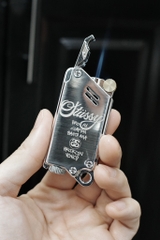 Bật Lửa Khò Đá - Stussy - Phiên Bản Bạc Bóng