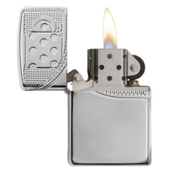 Bật Lửa ZIPPO - Armor - Zipper Design (Khóa Cạnh Sườn Silver)