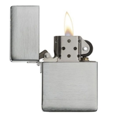 Bật Lửa ZIPPO - 1935.25 - Replica Brushed Chrome ( Bản  Ngoài)