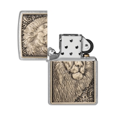 Bật Lửa ZIPPO - Classic -Lion Emblem  (Sư Tử Nổi)