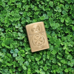 Bật Lửa ZIPPO - Classic - Lucky Horseshoe Design (Ngôi Sao Cỏ Bốn Lá)