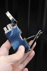 Khò 1 tia- Satin Vân Xanh Biển - kèm cắt móng tay