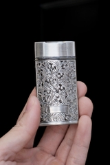 Broad Bạc - Hoa Văn Dáng Bầu ( Mở Nắp)