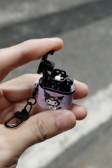 Bật Lửa Mini - Kuromi Tím- kèm Móc Treo
