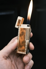 Derui Dunhill 2 Chế Độ - Cam Loang Viền Vàng