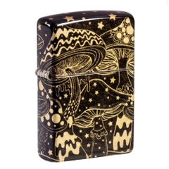 Bật Lửa ZIPPO - Classic - Mushroom Drift Design ( Nấm Đen)