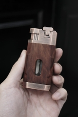 Honest Cigar Lỗ Tròn- Sơn Nâu Vân Gỗ - Phiên Bản 2 Tia