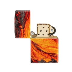 Bật Lửa ZIPPO - Classic - Lava Flow Design (Núi Lửa)
