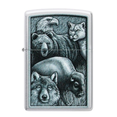 Bật Lửa ZIPPO - Classic -  Animal Kingdom Design