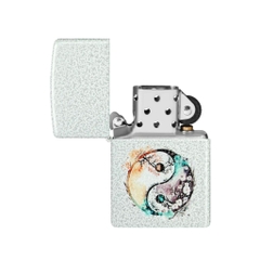 Bật Lửa ZIPPO - Classic - Floral Yin and Yang Design ( Âm Dương Phong Cảnh)